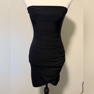 NWT Pretty little thing black bodycon dress size 4
